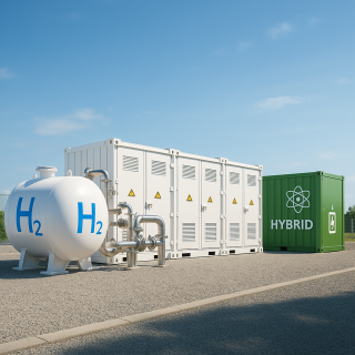 ENGIE lanceert eerste hybride waterstof- en batterij-installatie in België ENGIE lanceert eerste hybride waterstof- en batterij-installatie in België